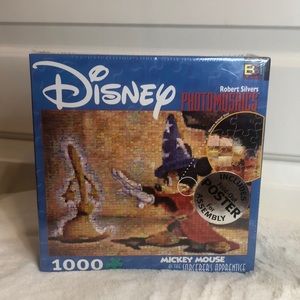 New! Mickey Mouse Sorcerer’s Apprentice Photomosaics Jigsaw puzzle.